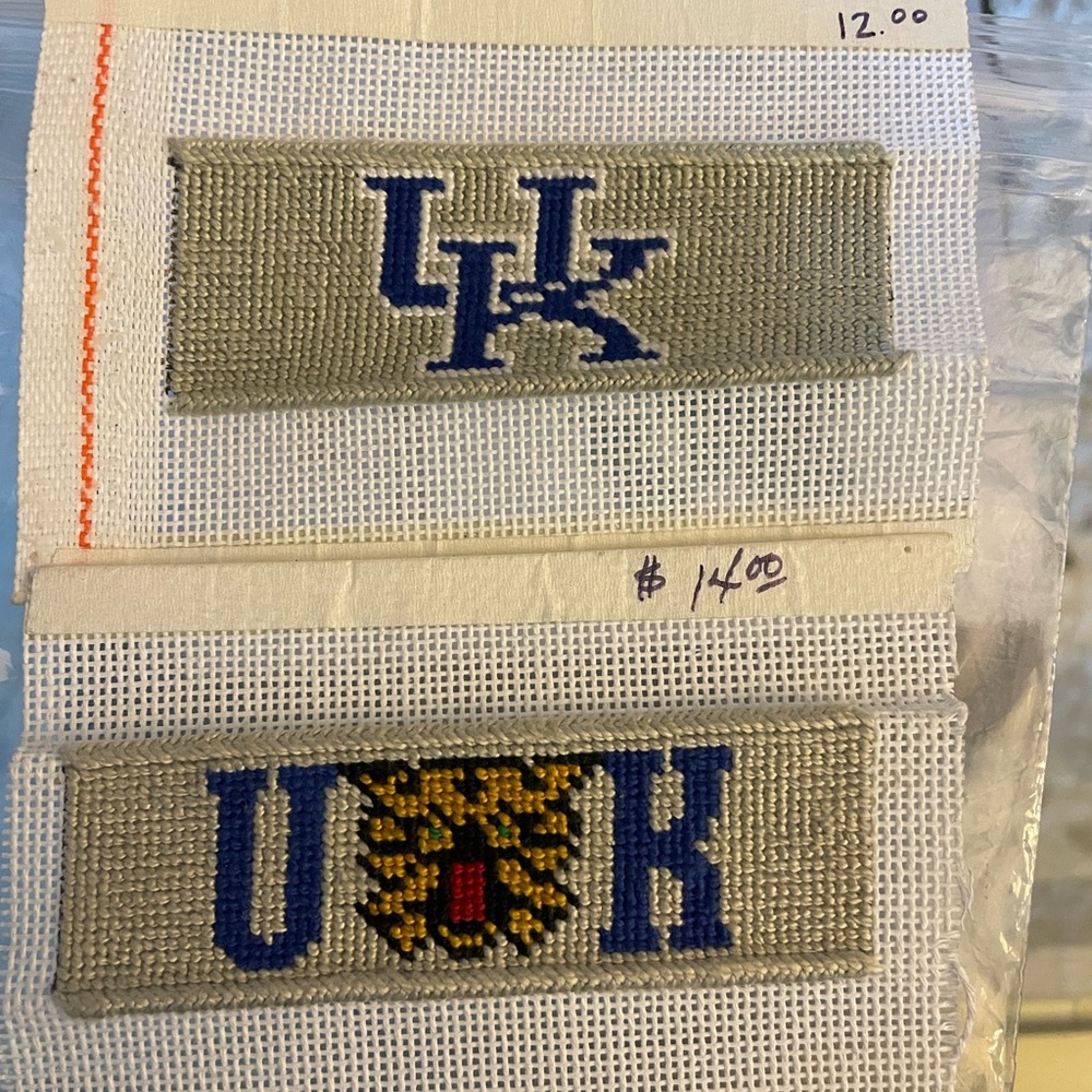 University of Kentucky Needlepoint Keychain Patterns
